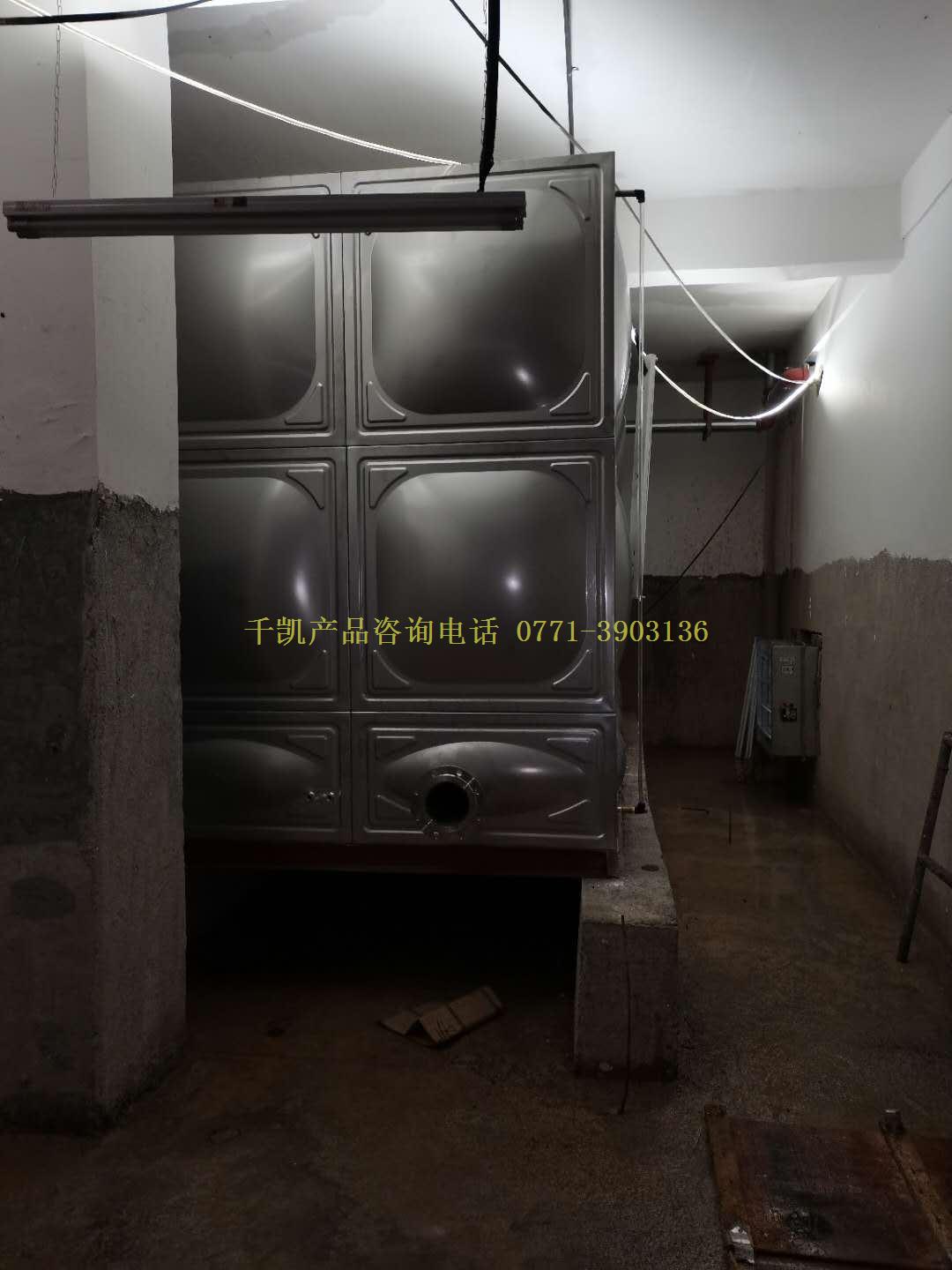 中铁凤岭国际城项目不锈钢水箱安装案例